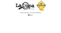 Desktop Screenshot of lalupa.cl